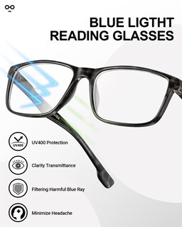 Foto 5 | Foto 5 | Gafas De Lectura Jolisu Blue Light Blocking +1.25 Para Hombre  Paquete De 4 - Venta Internacional.