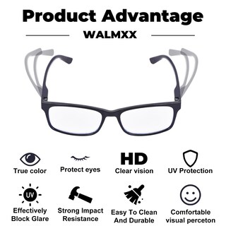 Foto 6 | Foto 6 | Gafas De Lectura Walmxx Con Bloqueo De Luz Azul Paquete De 8 Negras - Venta Internacional.
