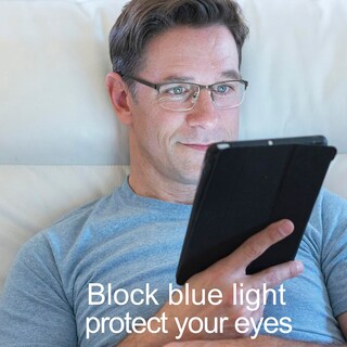 Foto 6 | Foto 6 | Gafas De Lectura Ejecedar Blue Light Block Metal 1.75 Para Hombre - Venta Internacional.