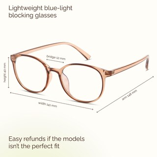 Foto 7 | Foto 7 | Gafas De Bloqueo De Luz Azul Miyya Con Funda Protectora - Venta Internacional.