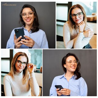 Foto 2 | Foto 2 | Gafas De Lectura Amomoma Am6082 Con Bloqueo De Luz Azul 1.0x - Venta Internacional.