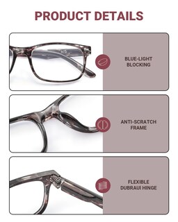 Foto 3 | Foto 3 | Gafas De Lectura Jolisu Para Mujer Paquete De 5 Con Bisagras De Resorte - Venta Internacional.