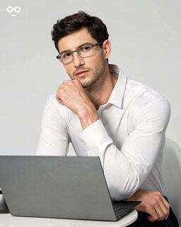 Foto 6 | Foto 6 | Gafas De Lectura Jolisu Con Marco De Metal Que Bloquea La Luz Azul 5 Unidades - Venta Internacional.