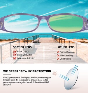 Foto 4 | Foto 4 | Gafas De Lectura Soctick Con Bloqueo De Luz Azul Paquete De 5 Unidades 1 50 - Venta Internacional.