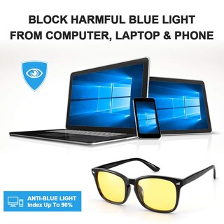 Foto 4 | Foto 4 | Gafas De Luz Azul Cyxus 8082y01 Para Hombres Y Mujeres Con Bloqueo Uv - Venta Internacional.