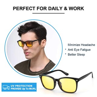 Foto 5 | Foto 5 | Gafas De Luz Azul Cyxus 8082y01 Para Hombres Y Mujeres Con Bloqueo Uv - Venta Internacional.