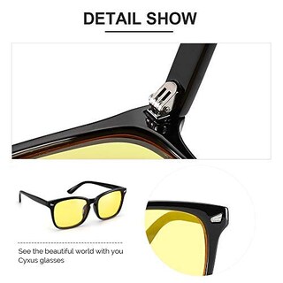 Foto 7 | Foto 7 | Gafas De Luz Azul Cyxus 8082y01 Para Hombres Y Mujeres Con Bloqueo Uv - Venta Internacional.