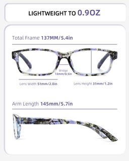 Foto 2 | Foto 2 | Gafas De Lectura Jolisu  Paquete De 5 Unidades  Con Bloqueo De Luz Azul  1 75 - Venta Internacional.