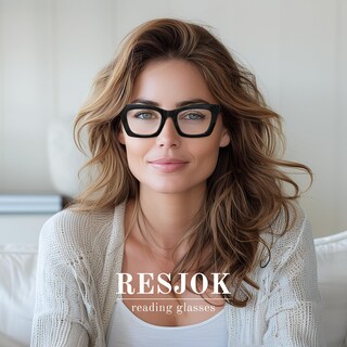 Foto 2 | Foto 2 | Gafas De Lectura Resjok Oprah Para Mujer Con Bloqueo De Luz Azul - Venta Internacional.