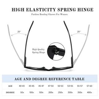 Foto 4 | Foto 4 | Gafas De Lectura Resjok Oprah Para Mujer Con Bloqueo De Luz Azul - Venta Internacional.