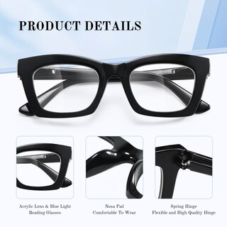 Foto 5 | Foto 5 | Gafas De Lectura Resjok Oprah Para Mujer Con Bloqueo De Luz Azul - Venta Internacional.