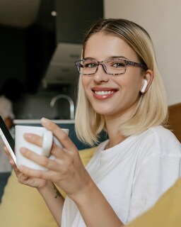 Foto 4 | Foto 4 | Gafas De Lectura Jolisu Paquete De 5 Azul Bloqueo De Luz 4.0 Para Mujeres Y Hombres - Venta Internacional.