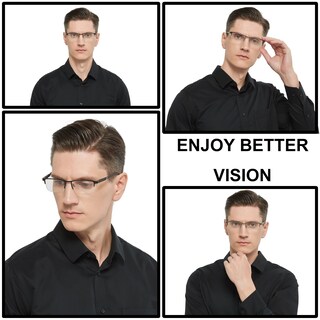 Foto 2 | Foto 2 | Gafas De Lectura Rdgnbu Con Filtro De Luz Azul Paquete De 5 Unidades Para Hombre - Venta Internacional.