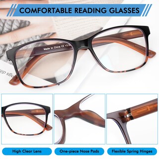 Foto 5 | Foto 5 | Gafas De Lectura Mozvnd Blue Light Blocking 1.75 Para Hombre - Venta Internacional.