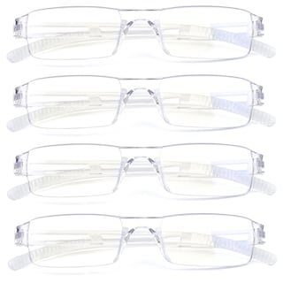 Foto 5 | Foto 5 | Gafas De Lectura Ryegis Rimless Blue Light Clear 3.5 Para Hombre Y Mujer - Venta Internacional.