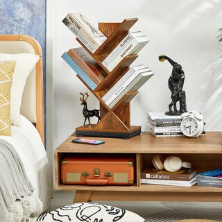 Foto 2 | Foto 2 | Librería Bookshelf Ruboka Con 5 Estantes En Forma De Árbol  5 Niveles - Venta Internacional.