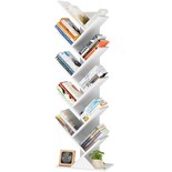 Bookshelf Sheepam - Estantería Con Forma De Árbol (10 Niveles)  Madera Blanca - Venta Internacional.