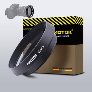 Foto 1 | Foto 1 | Parasol Para Lente De Cámara Amotok De 49 Mm Compatible Con Lentes De Todas Las Marcas - Venta Internacional.