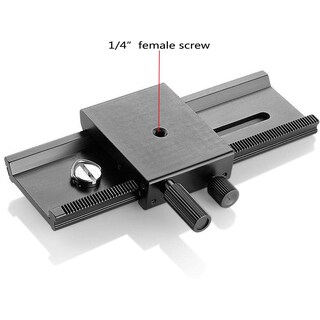 Foto 5 | Foto 5 | Raíl De Enfoque Exmax 16 Cm 2 Vías Macro Para Cámara - Venta Internacional.