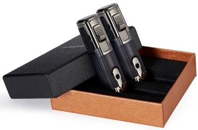 Foto 6 | Foto 6 | Encendedor De Cigarros Tomolo Triple Jet Flame Butano Recargable Paquete De 2 - Venta Internacional.
