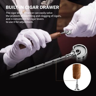 Foto 5 | Foto 5 | Encendedor De Linterna Recargable Todo En Uno De Cigar Accessories Lafuli - Venta Internacional.