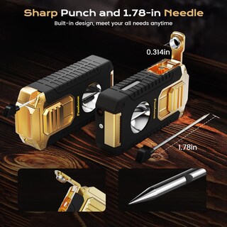 Foto 4 | Foto 4 | Encendedor De Linterna Pumboom 5 En 1 Con Cortador En V Punzón Y Soporte - Venta Internacional.