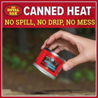 Foto 4 | Foto 4 | Carburante Canned Heat Royal Oak De 6/6 Horas Para Rozar Platos Color Rojo - Venta Internacional.