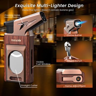 Foto 3 | Foto 3 | Encendedor De Linterna Coolrise Peilvdin Con Herramientas Integradas Para Hombre - Venta Internacional.