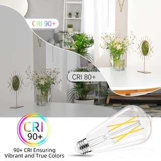 Foto 6 | Foto 6 | Bombilla Led Gvvoohome Edison Regulable 6 W 600 Lm 4000 K Paquete De 24 - Venta Internacional.