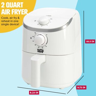 Foto 5 | Foto 5 | Air Fryer Tasty Personal 2 Cuartos De Galón Y 900 W Color Blanco - Venta Internacional.