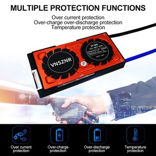 Foto 4 | Foto 4 | Sistema De Gestión De Baterías Vnsznr Litio 48v 40a 13s Con Bluetooth - Venta Internacional.