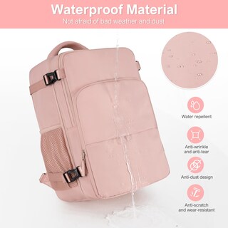 Foto 7 | Foto 7 | Mochila De Viaje Sinali Para Mujer Con Carga Usb Para Portátil De 16 Pulgadas - Venta Internacional.