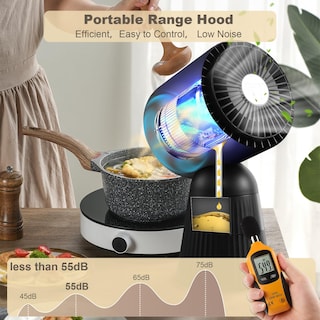 Foto 6 | Foto 6 | Campana Extractora Portátil Zomagas Con 3 Velocidades De Viento Para Cocina - Venta Internacional.