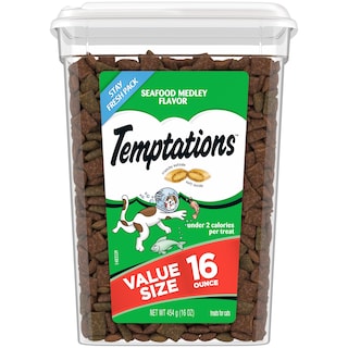 Foto 1 | Foto 1 | Mezcla Clásica De Mariscos Cat Treats Temptations 473 Ml - Venta Internacional.