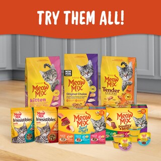 Foto 5 | Foto 5 | Cat Treats Meow Mix Irresistibles Salmón Blando 85 G (paquete De 5) - Venta Internacional.