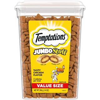 Foto 1 | Foto 1 | Cat Treats Temptations Jumbo Stuff Tasty Chicken 400 G - Venta Internacional.