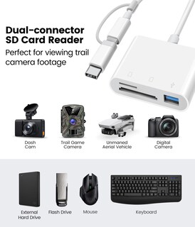 Foto 7 | Foto 7 | Lector De Tarjetas Sd Trail Game Cameras Viewer Para Iphone Ipad - Venta Internacional.