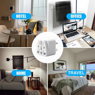 Foto 7 | Foto 7 | Adaptador De Enchufe De Viaje Fertrey Ee. Uu. A Ue Reino Unido Au Nc Jp Asia It Br Ch - Venta Internacional.