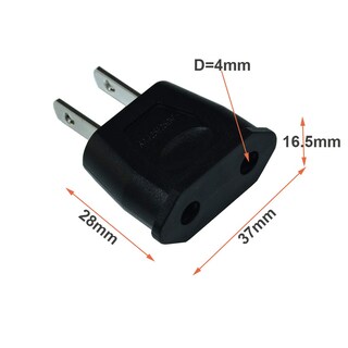 Foto 5 | Foto 5 | Adaptador De Viaje Filshu Convertidor De Enchufe De Alimentación De La Ue A Ee. Uu. (10 Unidades) - Venta Internacional.