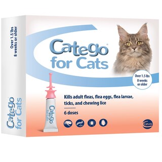 Foto 1 | Foto 1 | Tratamiento Y Prevención De Pulgas Y Garrapatas Catego Para Gatos - Venta Internacional.