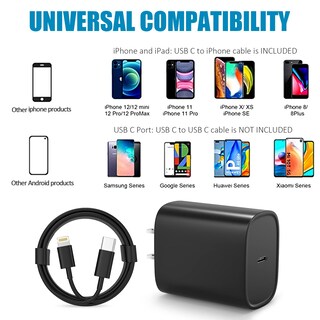 Foto 4 | Foto 4 | Cargador Rápido Dihines Usb C De 20 W Para Teléfono 14/13/12/11 - Venta Internacional.