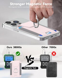 Foto 5 | Foto 5 | Cartera Magnética Con Tarjetero Amzone Para Iphone 15/14/13/12 - Venta Internacional.