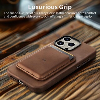 Foto 6 | Foto 6 | Cartera Magnética Belemay Compatible Con Magsafe Iphone Brown - Venta Internacional.