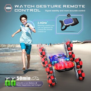 Foto 4 | Foto 4 | Control Remoto Para Coche Paaxido 8wd Con Sensor De Gestos Con Aerosol Y Luz - Venta Internacional.