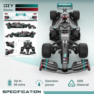 Foto 4 | Foto 4 | Coche De Control Remoto Voltz Toys 1:18 Mercedes-benz F1 W11 - Venta Internacional.