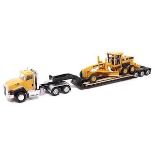 Foto 1 | Foto 1 | Tractor Diecast Masters Cat Ct660 De Cabina Diurna A Escala 1:87 Con Lowboy - Venta Internacional.
