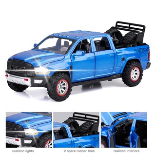 Foto 4 | Foto 4 | Camión De Juguete Sasbsc Ram 1500 De Metal Fundido A Presión Con Luz Y Sonido 3+ - Venta Internacional.