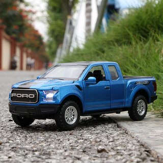 Foto 6 | Foto 6 | Camión De Juguete Sasbsc F150 Raptor De Metal Fundido Con Luz Durante Más De 3 Años - Venta Internacional.