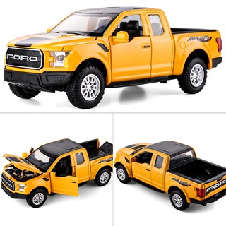 Foto 4 | Foto 4 | Camión De Juguete Sasbsc F150 Raptor De Metal Fundido Con Luz Durante Más De 3 Años - Venta Internacional.