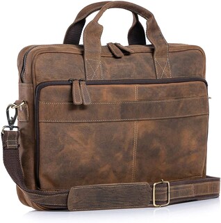 Foto 1 | Foto 1 | Maletín Komal's Passion Leather Para Portátil De 18 Pulgadas Buffalo Leather - Venta Internacional.